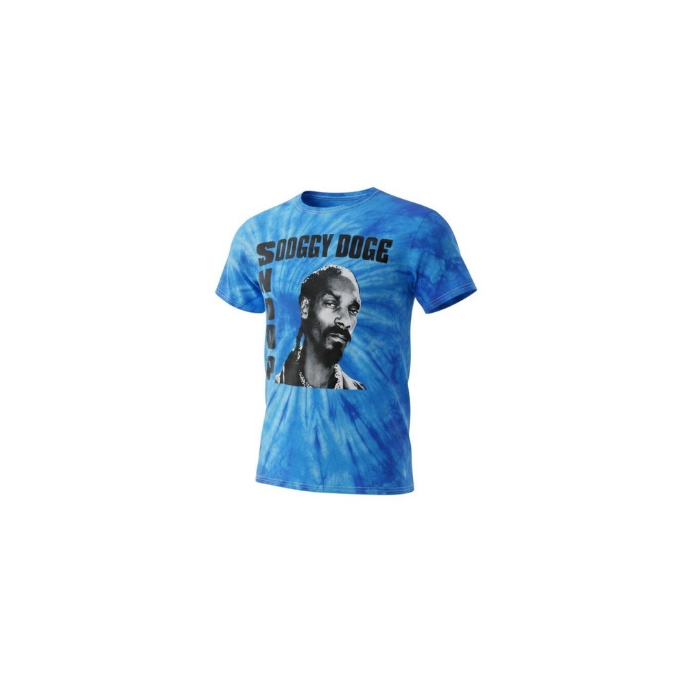 rue21 Snoop Dogg Graphic Tee Mens Small Blue Tie Dye Hip Hop Streetwear